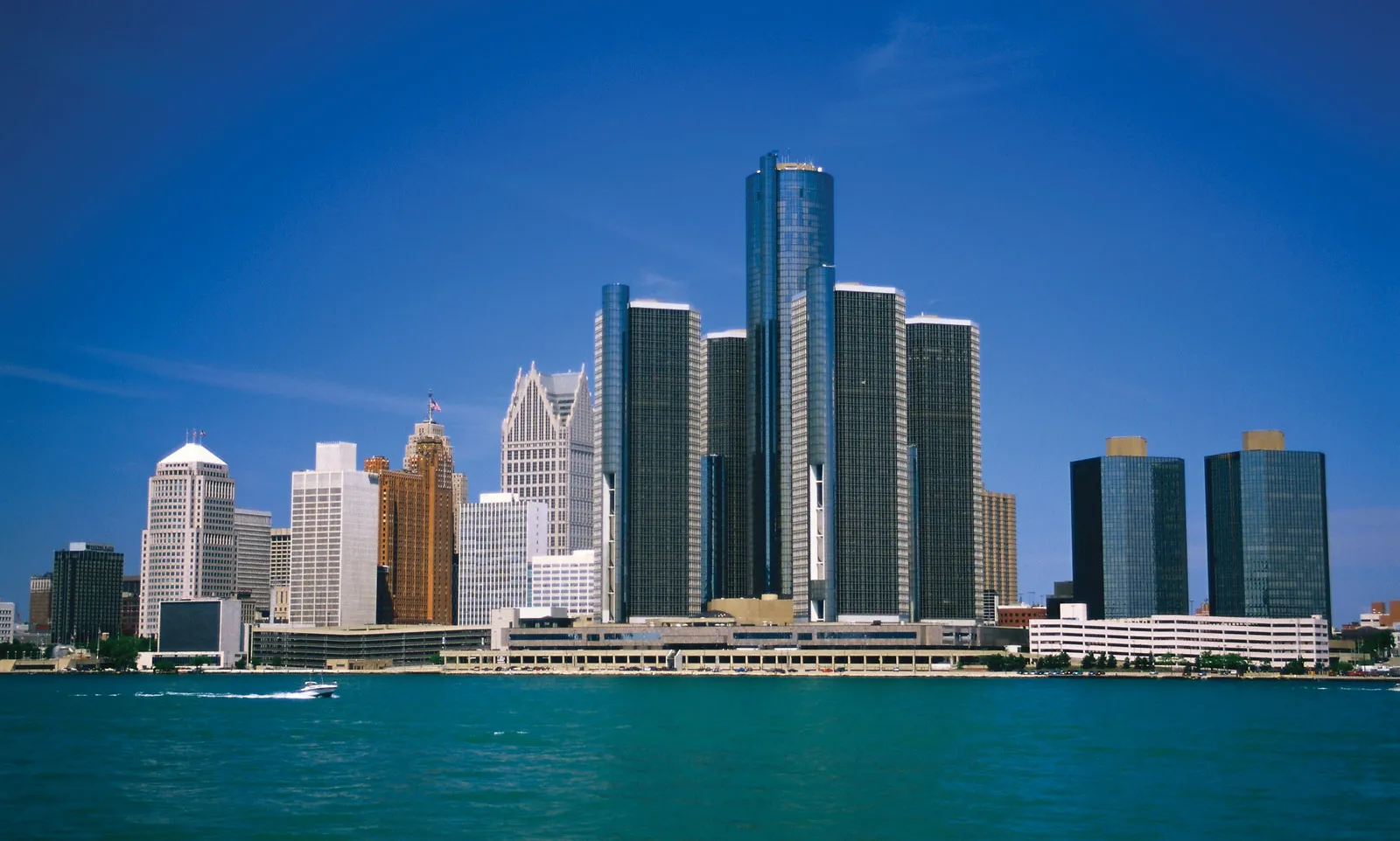 Michigan skyline representing statewide business services